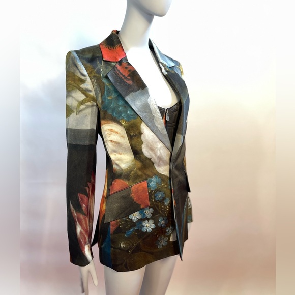 Vivienne Westwood BRAND NEW CAGE CORSET BOSSCHAERT PRINT IT 42 NWT - Picture 14 of 16